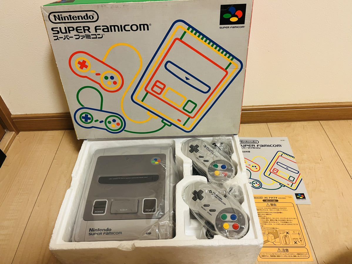 ヤフオク! - ☆新品未使用 極上美品 希少 任天堂 スーパーファミコン