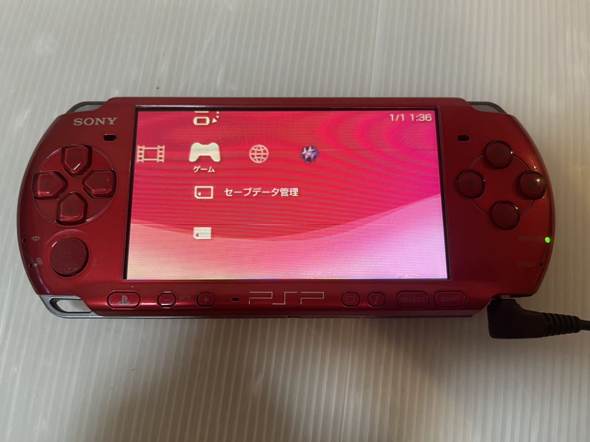 動作未確認 起動確認済み SONY PSP本体 PSP-3000 ラディアン