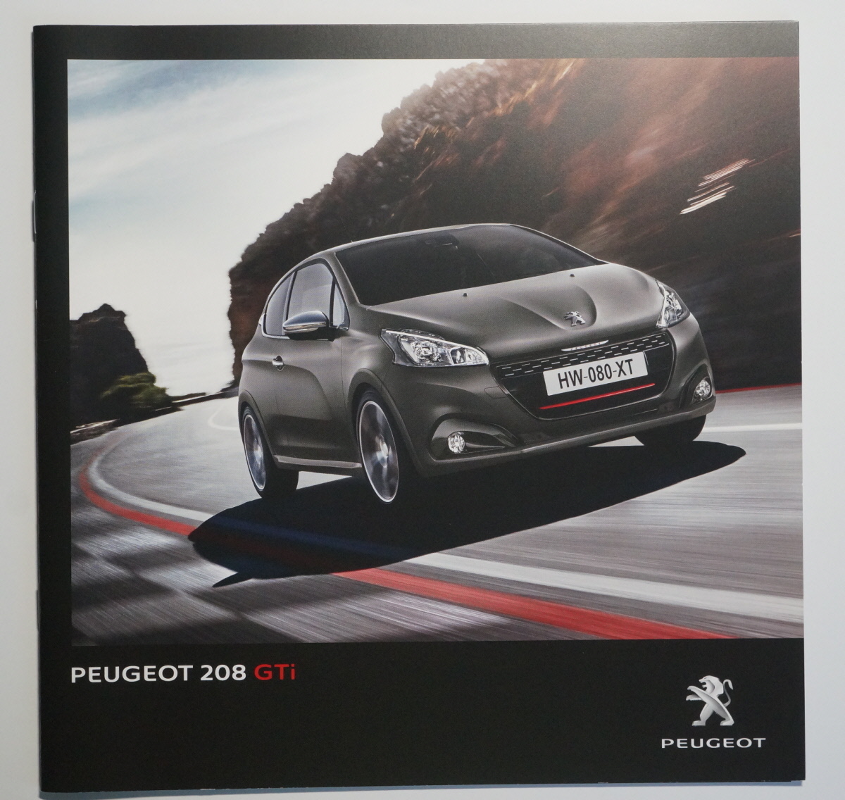  imported car catalog Peugeot 208GTi/208GTi by PEUGEOT SPORT/1.6 turbo /ABA-A9C5G04/ABA-A9X5G04/2017 year 4 month issue 