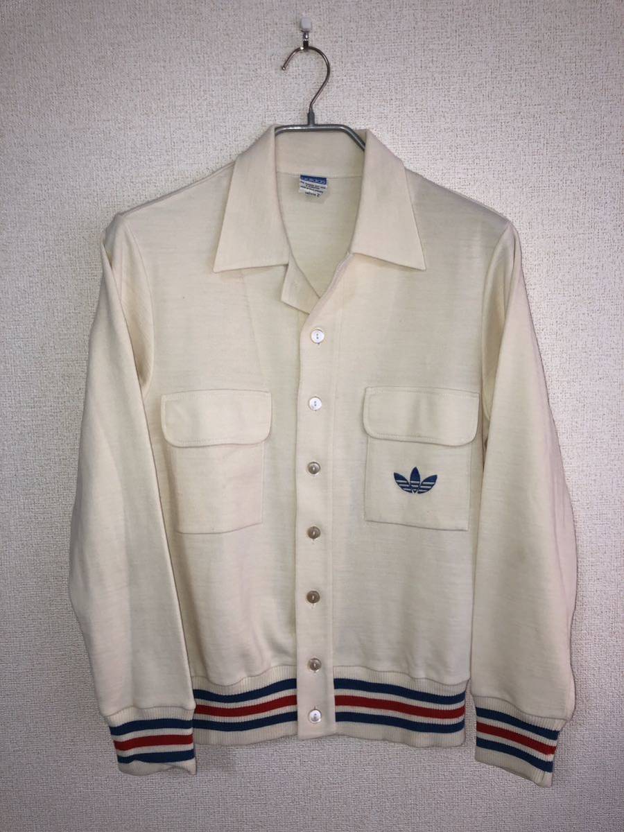 70s adidas w.germany ニットジャージ　アディダス　西ドイツ製　ヴィンテージ_画像1