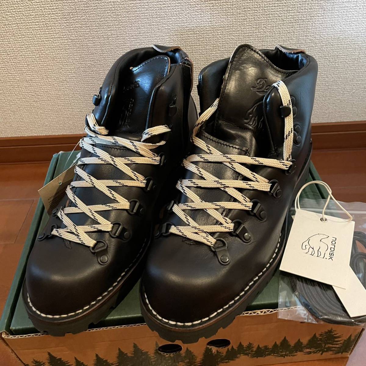 27 0cm【NORDISK×DANNER/ノルディスク×ダナー】MOUNTAIN LIGHT BLACK 