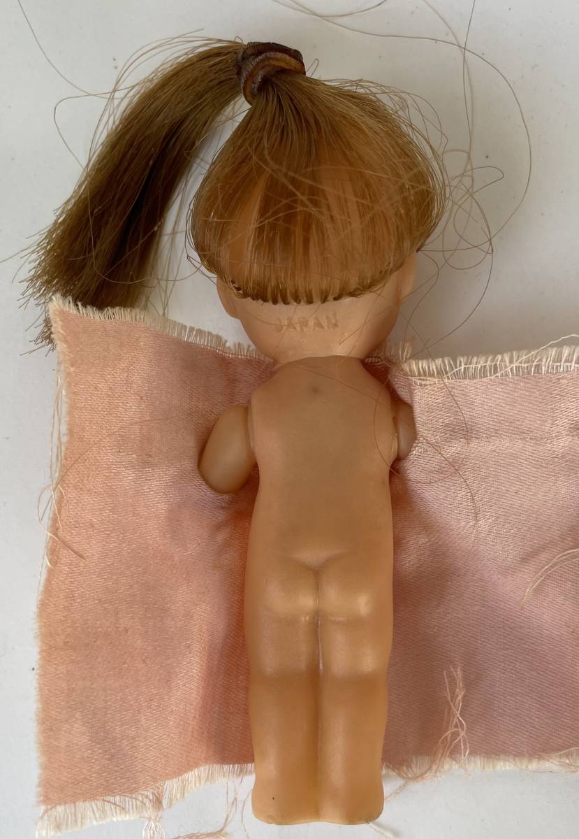 ソフビ人形 詳細不明 女の子 約9.5cm_画像4
