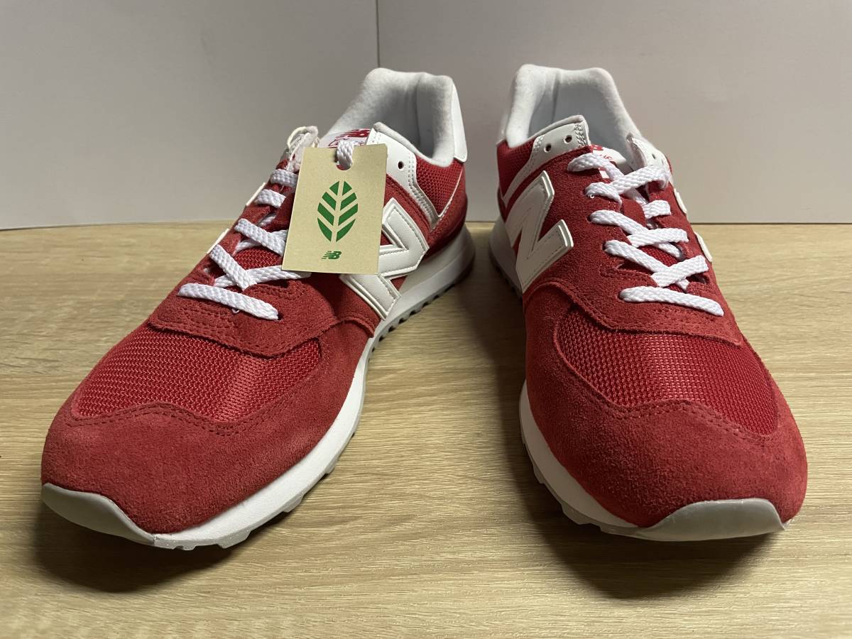 未使用 日本未発売モデル 25.5cm D ニューバランス ML574PI2 レッド new balance