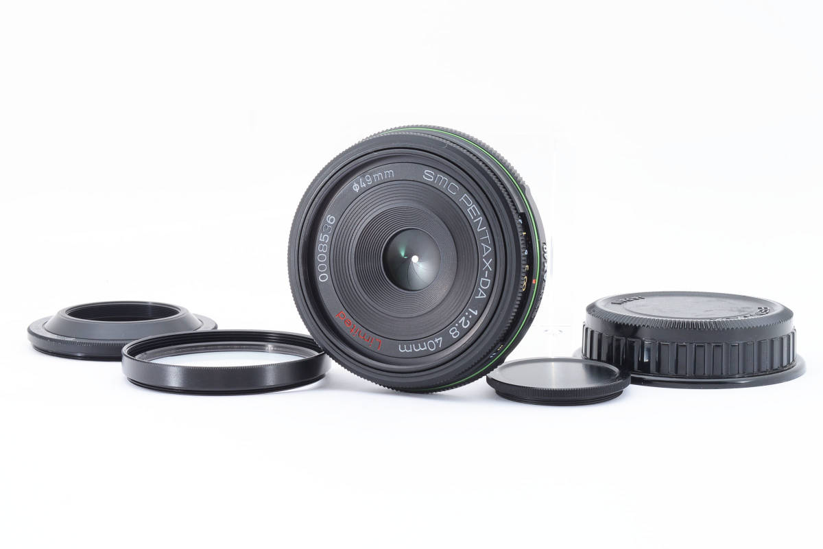 smc PENTAX-DA Pentax 40mm F2.8 Limited limited K mount with a hood .#18