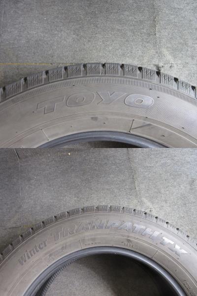 G1345 ②★冬★225/65R17 102Q TOYO Winter TRANPATH TX 4本セット★個人宅様営業所止め_画像4