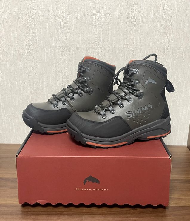 Simms Freestone Boot Rubber US7 25cm シムス FS フリーストーン ブーツ ラバー_画像1