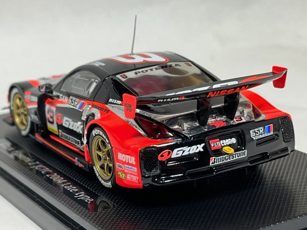 EBBRO 1/43 43614 JGTC 2004 G'ZOX SSR HASEMI Z LATE TYPE_画像3