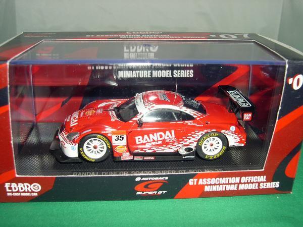 EBBRO 1/43 904 SUPER GT500 '07 BANDAI DUNLOP SC430　No.35_画像1