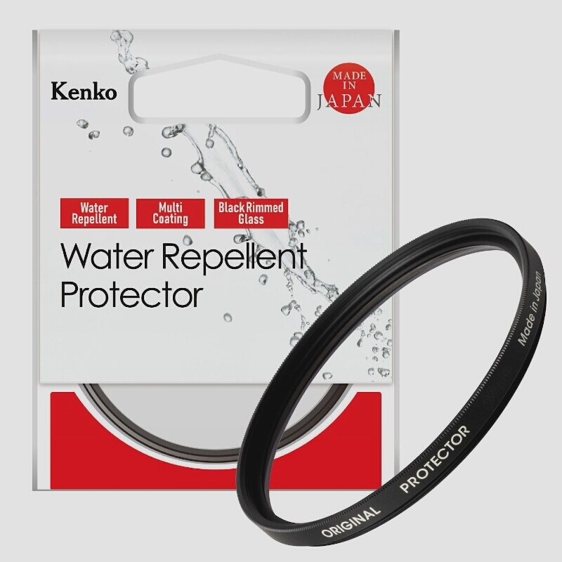 送料無料★Kenko Original 撥水レンズプロテクター 撥水・防汚コーティング レンズ保護用 (82mm)_画像1