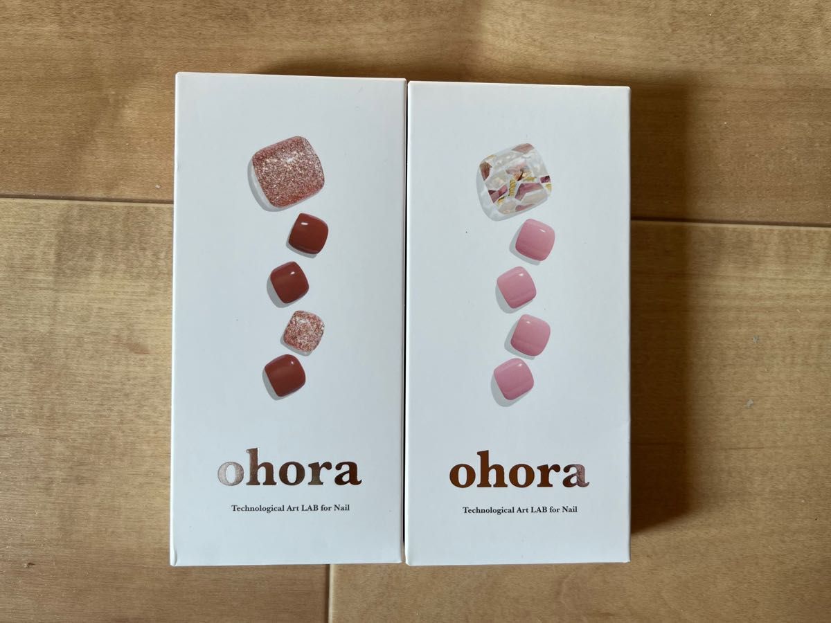 ohora オホーラ UVライト&ジェルフットネイルシール セット ohora オホーラ UVライト&ジェルフットネイルシール セット
