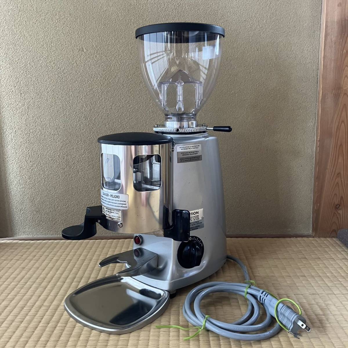 MAZZER MINI TIMER マッツァー　ミニ　タイマー　エスプレッソ　グラインダー　コーヒーミル　検索　ラ・マルゾッコ　シモネリ　チンバリ