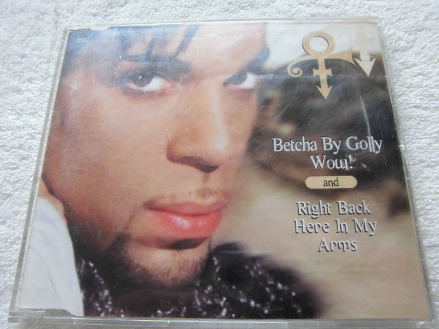 '96/UK盤 / The Artist (Formerly Known As Prince) / Betcha By Golly Wow! / Right Back Here In My Arms / プリンス/Stylisticsカバー_画像1