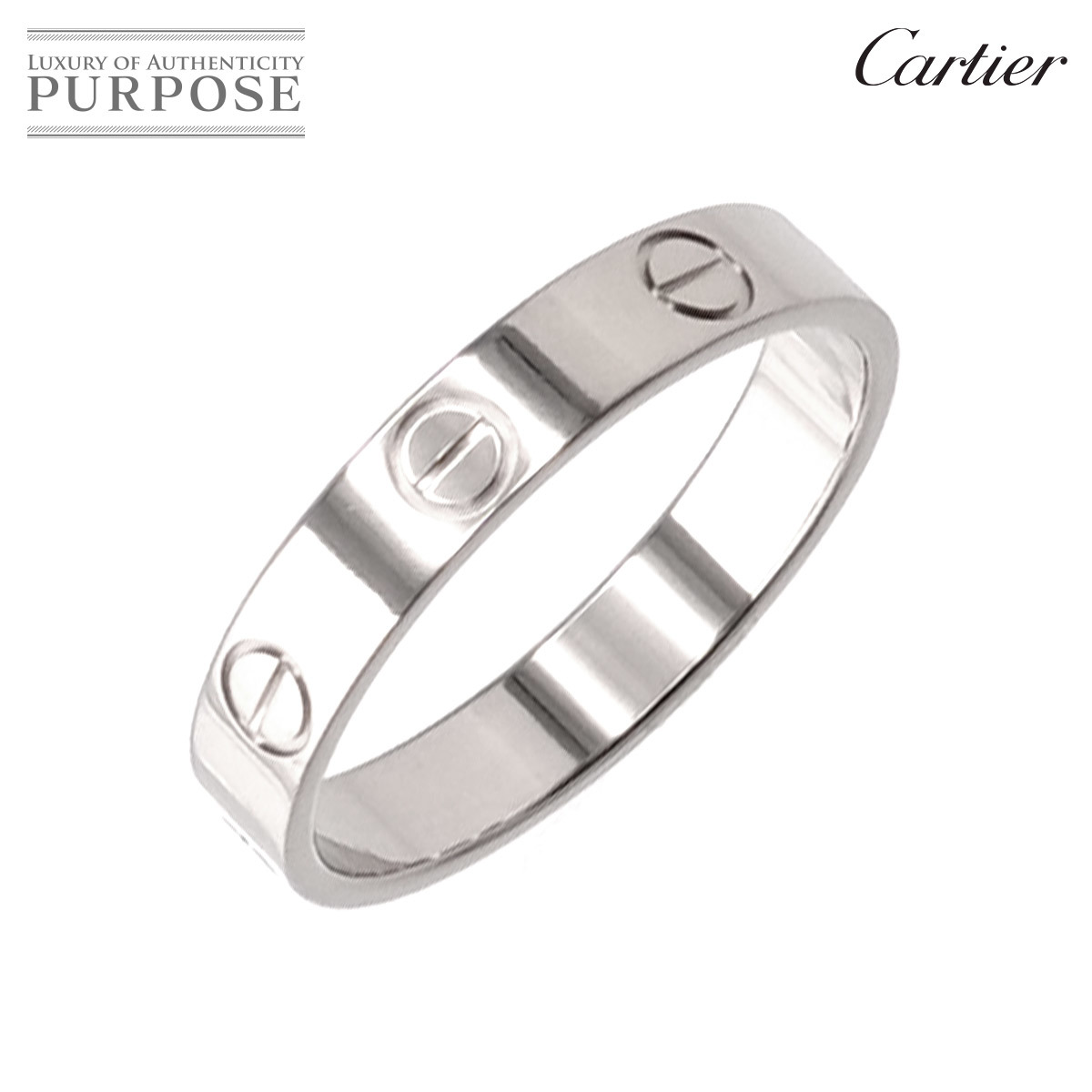 限定製作】 ミニラブ Cartier カルティエ #55 90199182 Ring Love Mini