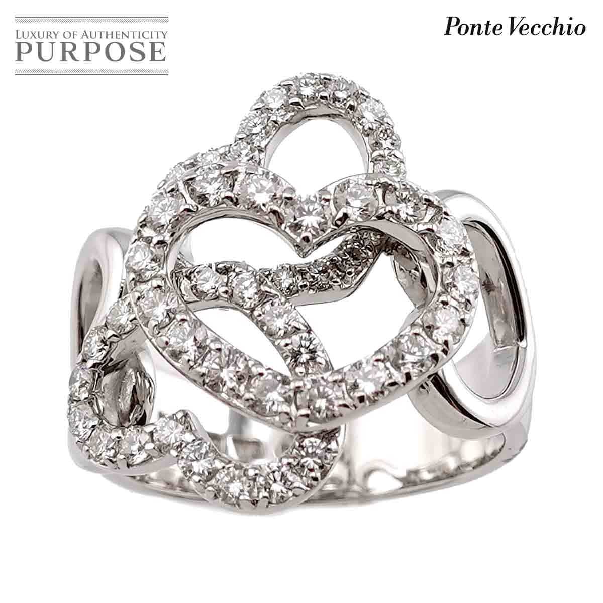 一番の ポンテヴェキオ Ponte 90197334 Ring Diamond 指輪 750