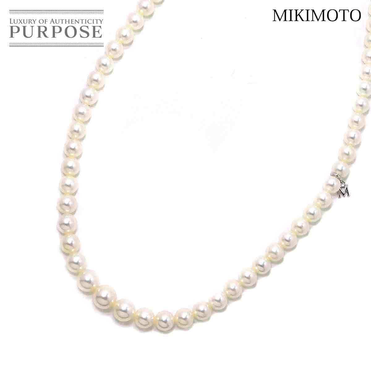 超歓迎 アコヤ真珠 MIKIMOTO ミキモト 8.6-6.5mm 90194577 Necklace