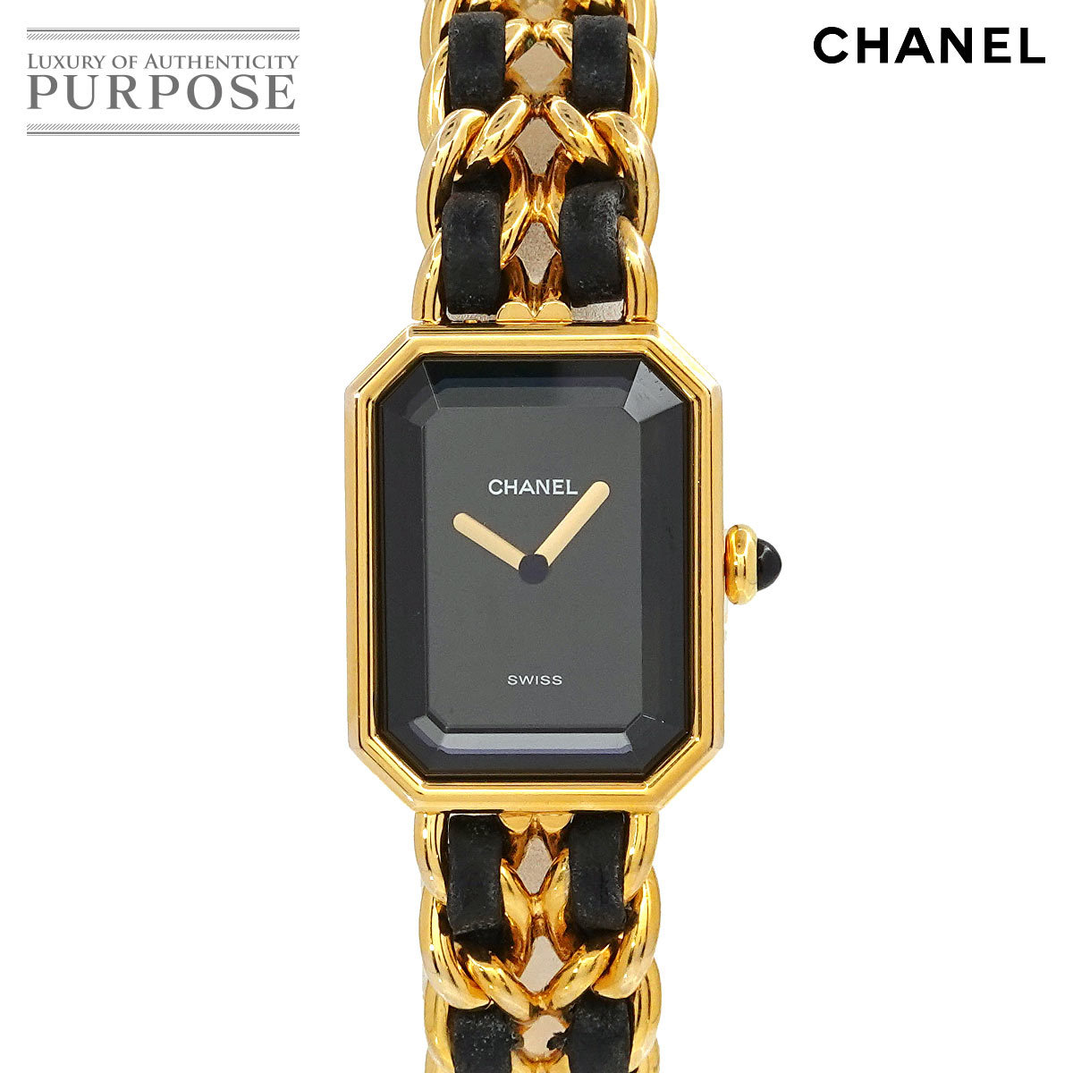 最大15%OFFクーポン ヴィンテージ H0001 Lサイズ プルミエール CHANEL シャネル レディース 90182690 Premiere ウォッチ ゴールド 文字盤 ブラック 腕時計 プルミエール 最大15%OFFクーポン ヴィンテージ H0001 Lサイズ プルミエール CHANEL シャネル レディース 90182690 Premiere ウォッチ ゴールド 文字盤 ブラック 腕時計 プルミエール