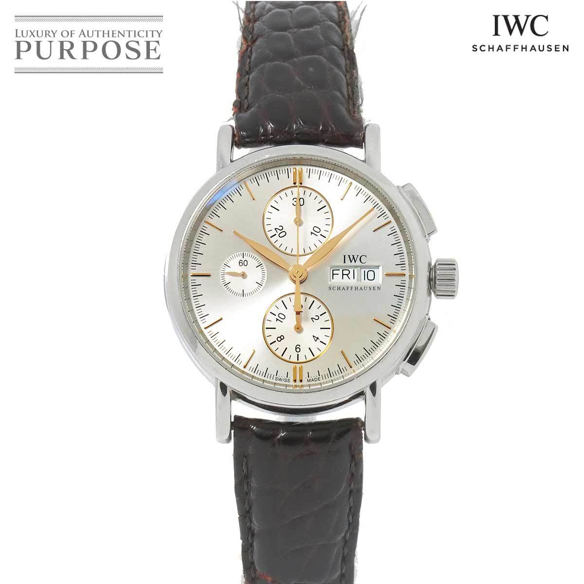 IWC ポートフィノ IW378302 クロノグラフ メンズ 腕時計 デイデイト 自動巻き インターナショナル ウォッチ カンパニー Portofino 90206072