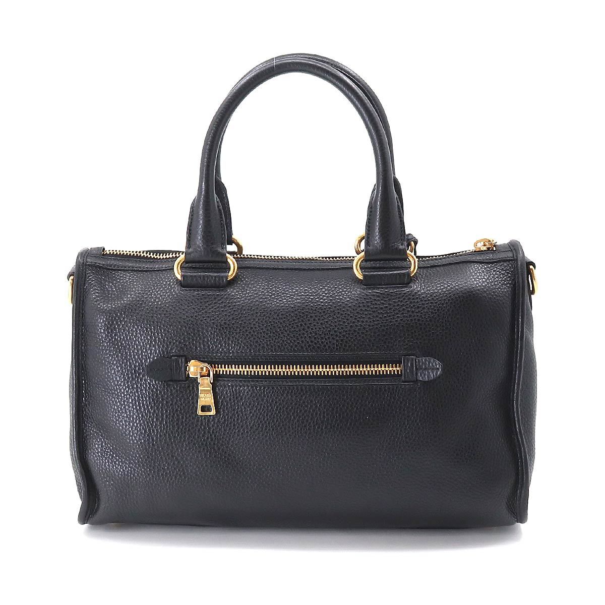 無料発送 トート 2way PRADA プラダ ショルダー 90199634 BL0805 金具