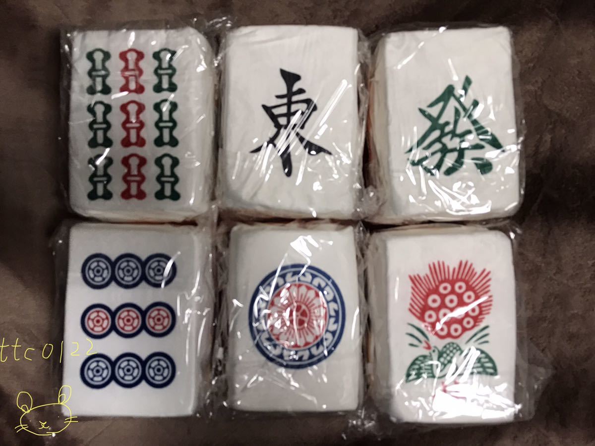 新品未使用 麻雀牌龍 -RON- ちょいでかクッション vol.1 全6種セット 送料510円