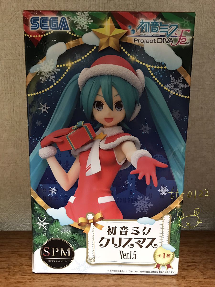 箱開封品(中袋未開封) SEGA(セガ) SPM 初音ミク フィギュア Project DIVA F2nd【初音ミク クリスマス ver.1.5】送料510円_画像3