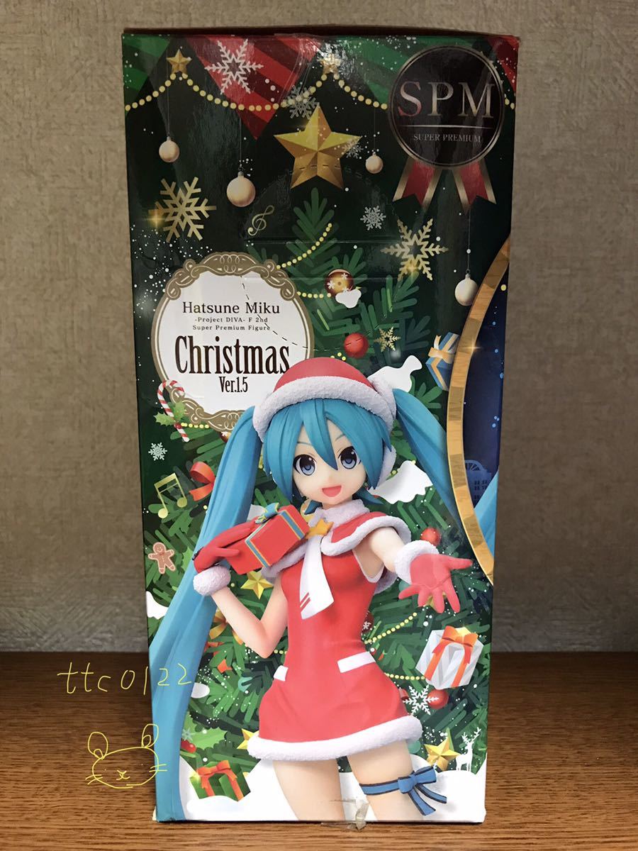 箱開封品(中袋未開封) SEGA(セガ) SPM 初音ミク フィギュア Project DIVA F2nd【初音ミク クリスマス ver.1.5】送料510円_画像4