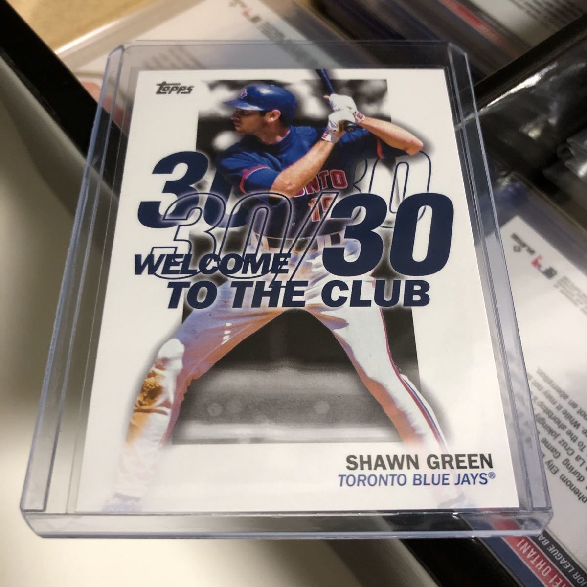 2023 Topps シリーズ 1 Welcome to the Club Shawn Green #wc-21 ブルージェイズ 30/30の画像1