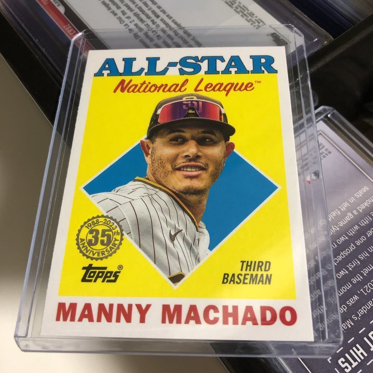 Manny Machado 2023 Topps Series 2 All-Star Throwback San Diego Padres #88AS-35_画像1