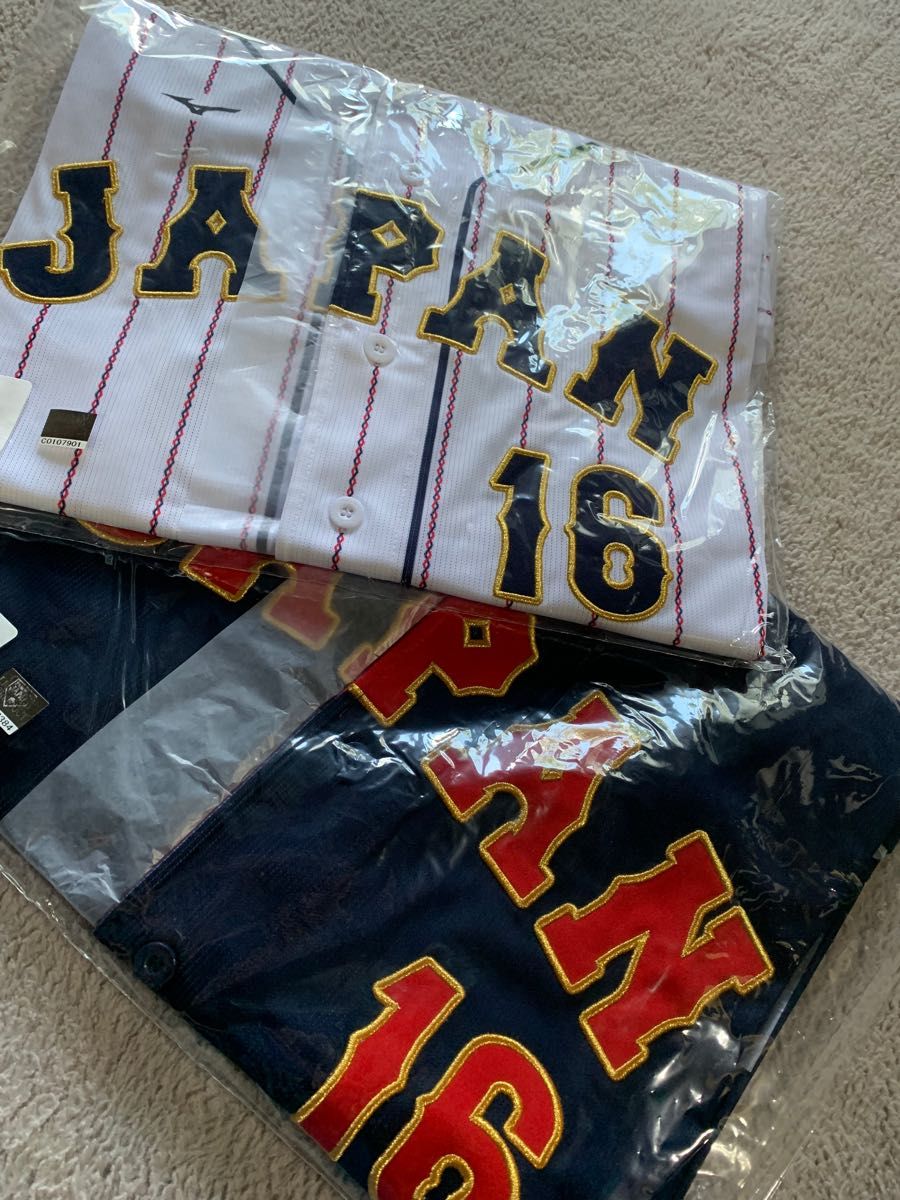 大谷翔平 16番 侍ジャパン 公式レプリカユニフォーム Oサイズ 大谷翔平 16番 侍ジャパン 公式レプリカユニフォーム Oサイズ