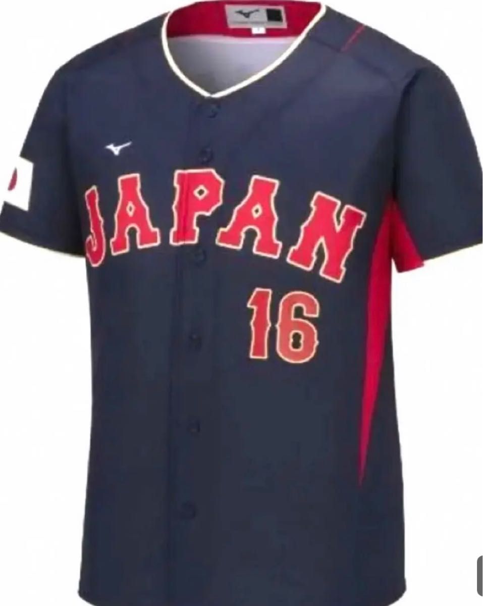 大谷翔平 16番 侍ジャパン 公式レプリカユニフォーム  Oサイズ 新品未使用品