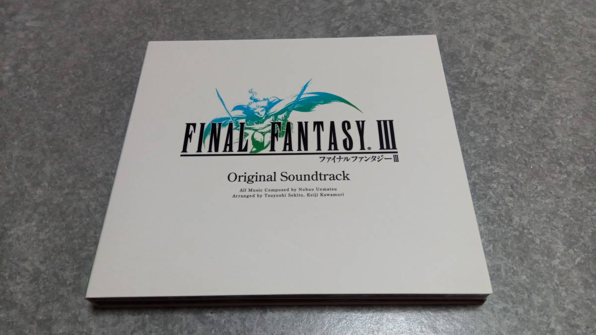 ●送料無料●DSソフト ファイナルファンタジー3 Final FantasyⅢ サウンドトラック●FF3/サントラ/スクウェア/植松伸夫/FF/任天堂●