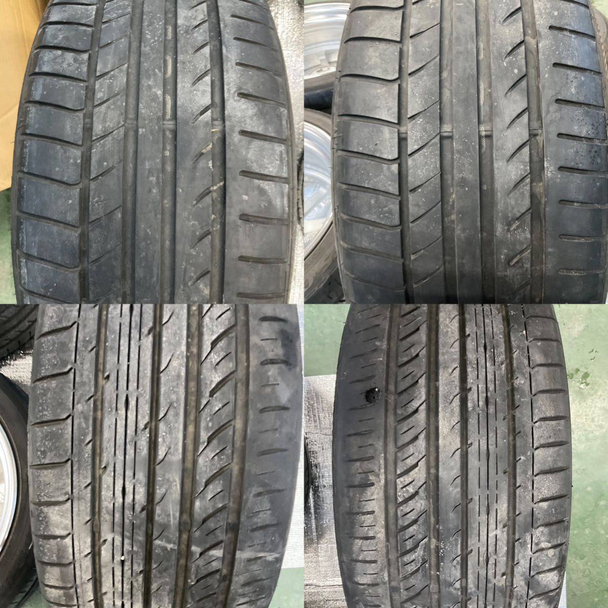 ワーク　グノーシス　CV201 GV1 19インチ　245/40R19 245/45R19 前後サイズ違い　アルファード　ヴェルファイア_画像6