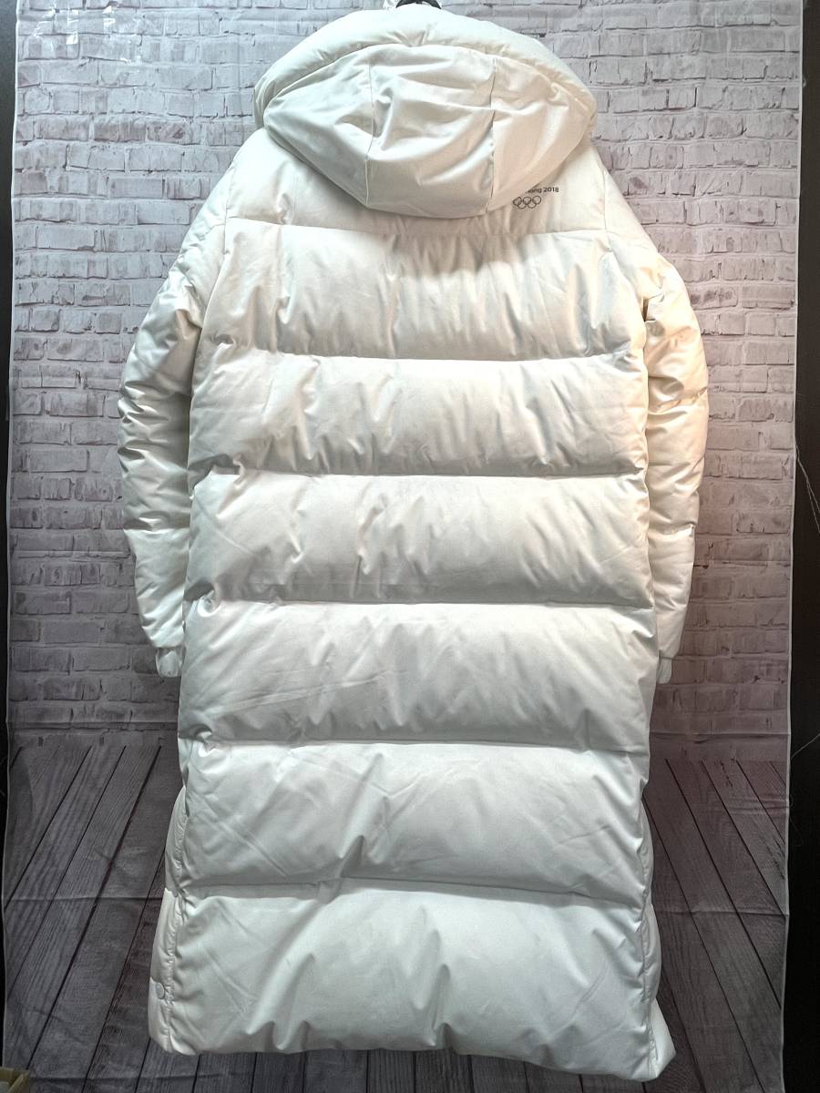 【良品】THE NORTH FACE ザ ノース フェイス　2018平昌冬季オリンピックモデル ロングダウンジャケット　コート　S/90_画像2