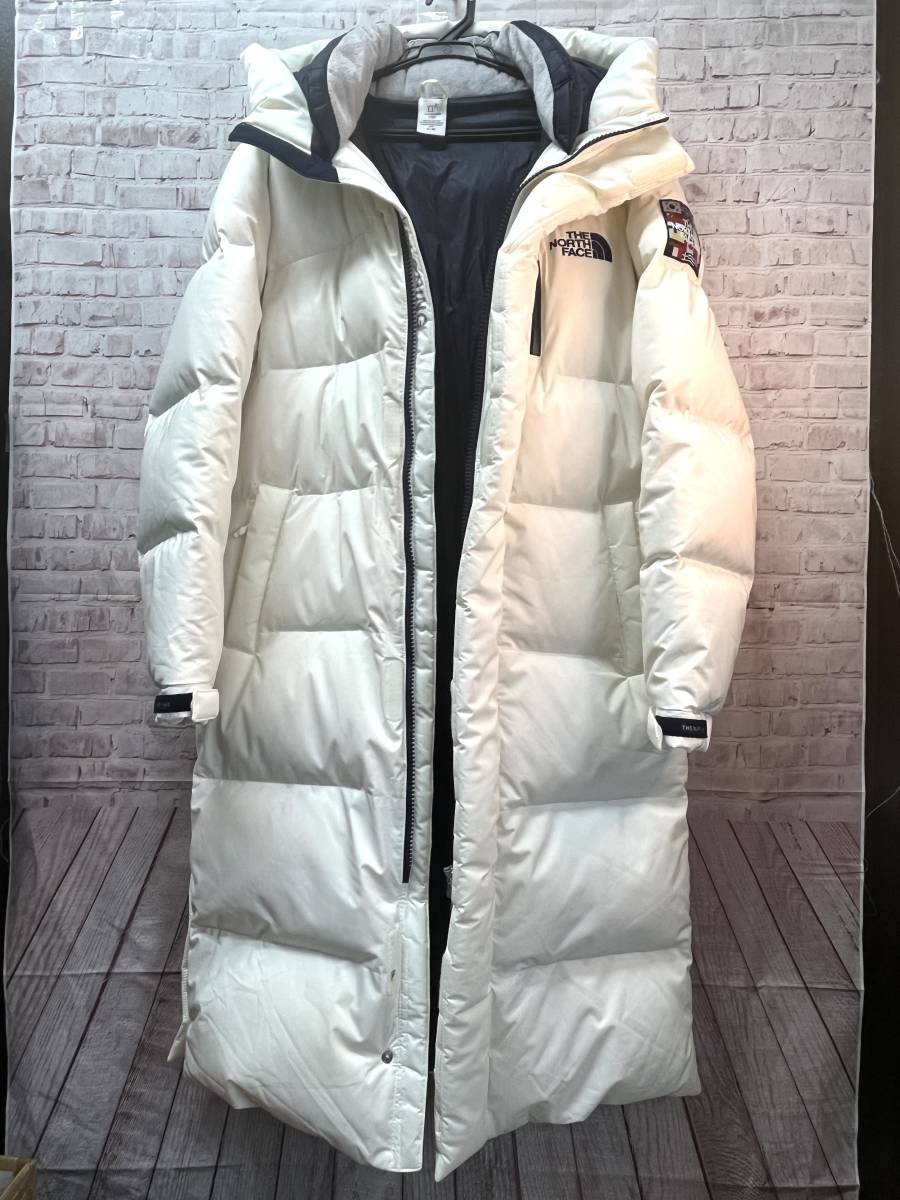 【良品】THE NORTH FACE ザ ノース フェイス　2018平昌冬季オリンピックモデル ロングダウンジャケット　コート　S/90_画像5