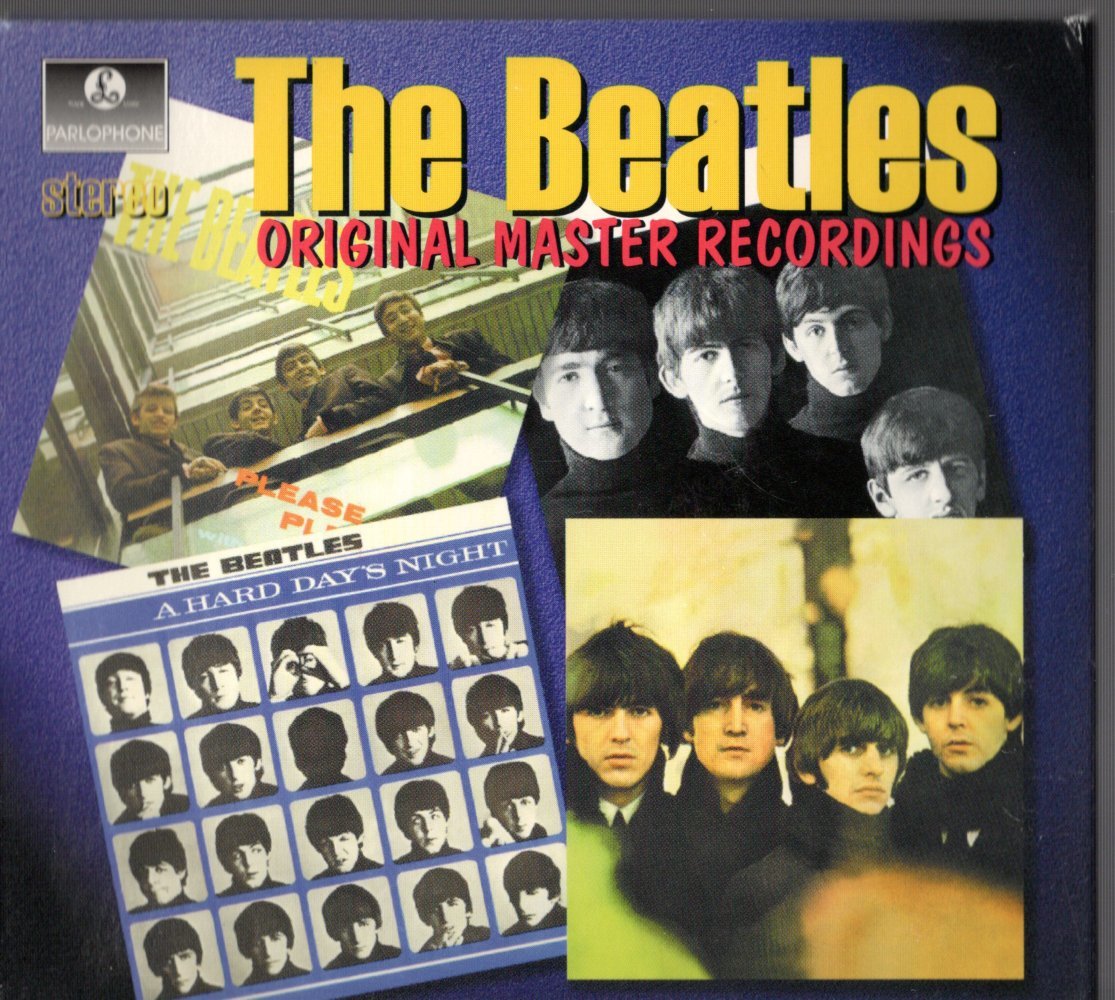 2CD デジパック【4 ALBUM ORIGINAL MASTER RECORDINGS（EU製 1998年)】Beatles ビートルズ_画像1