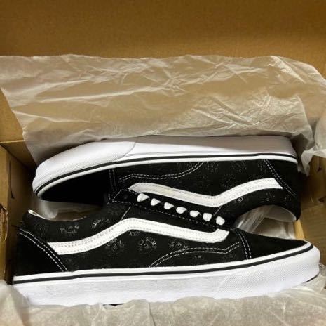 【送料無料】新品・未使用 VANS ホームシック衛星 ツアー中 BUMP OF CHICKEN old skool 27.5 ブラックの画像2