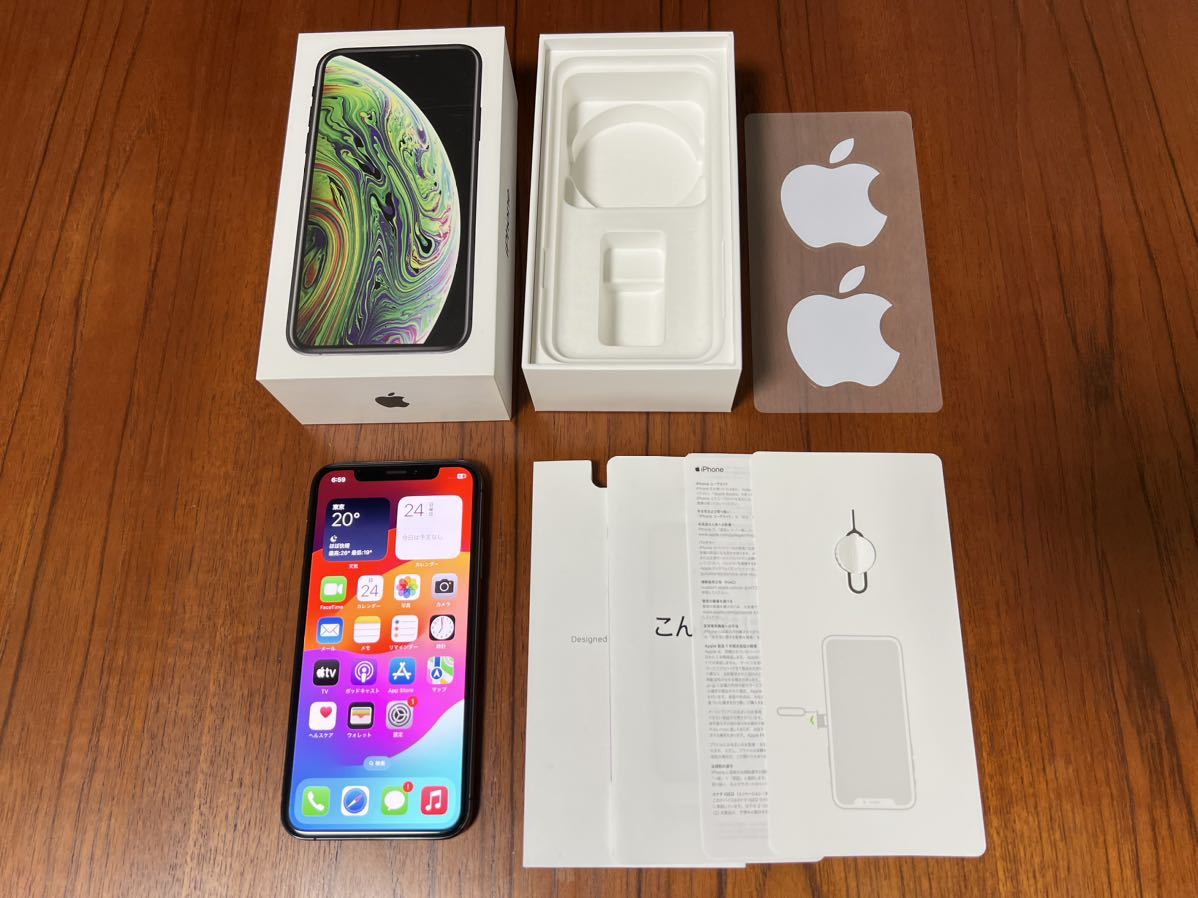 Apple iPhone XS スペースグレー GB SIMフリーiPhone｜売買された