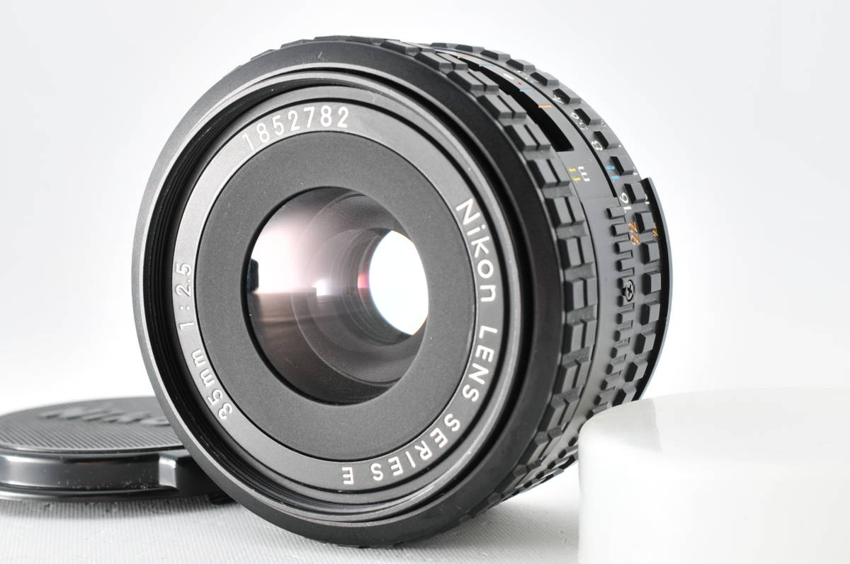 大人気 Angle Wide MF AIS Ai-s f/2.5 35mm E SERIES 276【動作良品