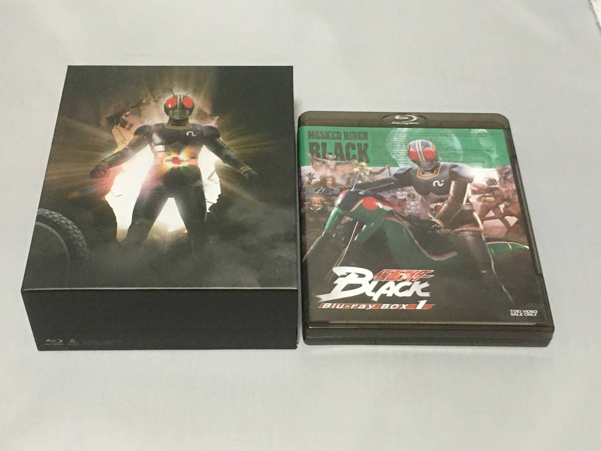 超目玉】 BD(BLU-RAY) 仮面ライダーBLACK BOX1 初回BOX付 キッズ