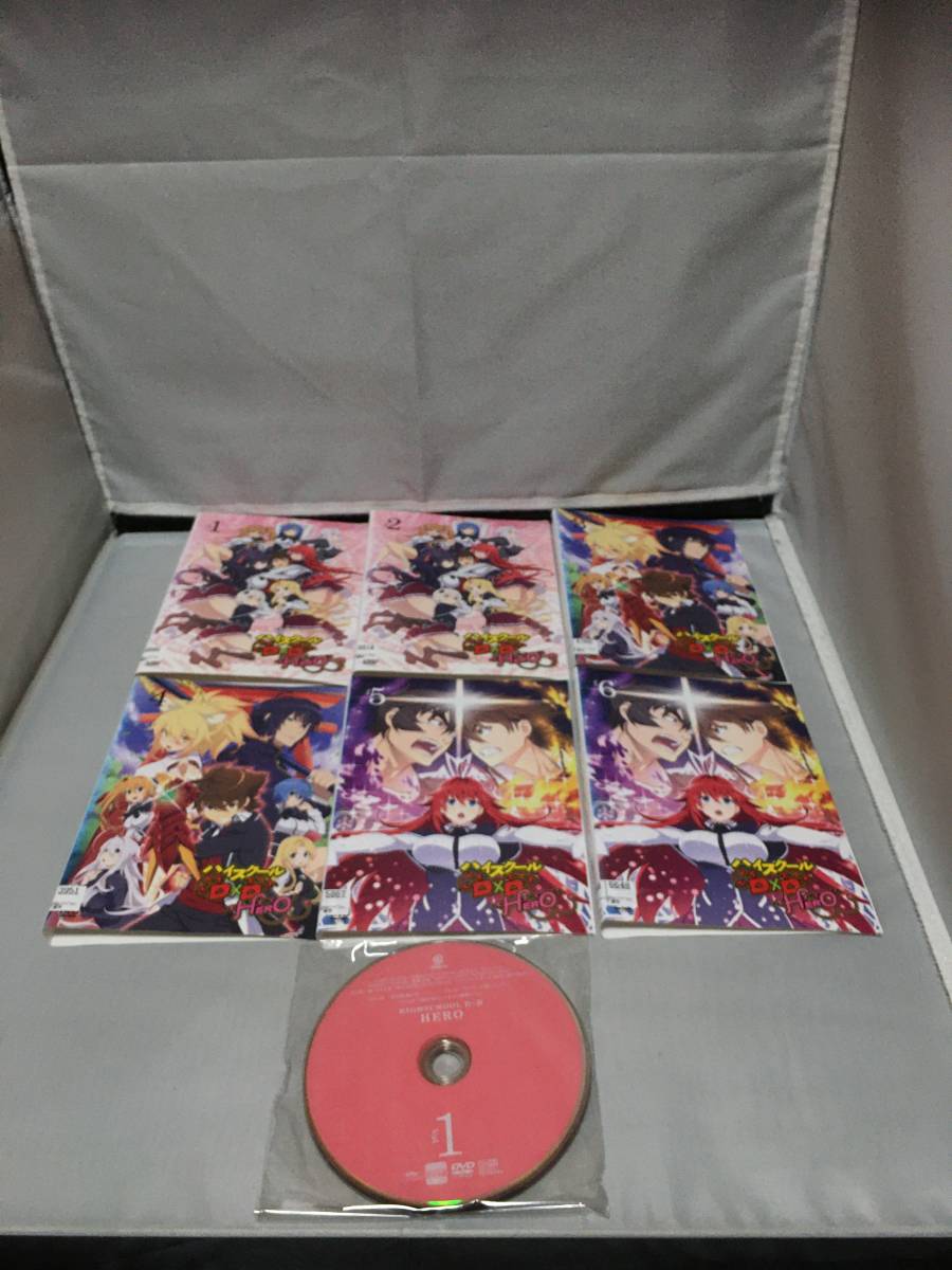 肌触りがいい DVD ハイスクールD×D HERO 全6巻セット レンタル は行