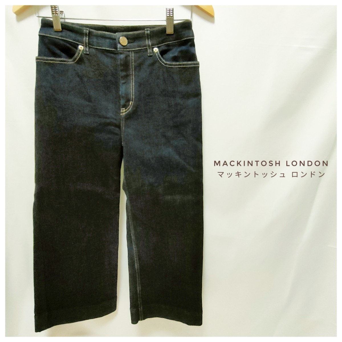 e1 ★レア★　極美品　パンツ　MACKINTOSH LONDON デニムパンツ　マッキントッシュ ロンドン_画像1