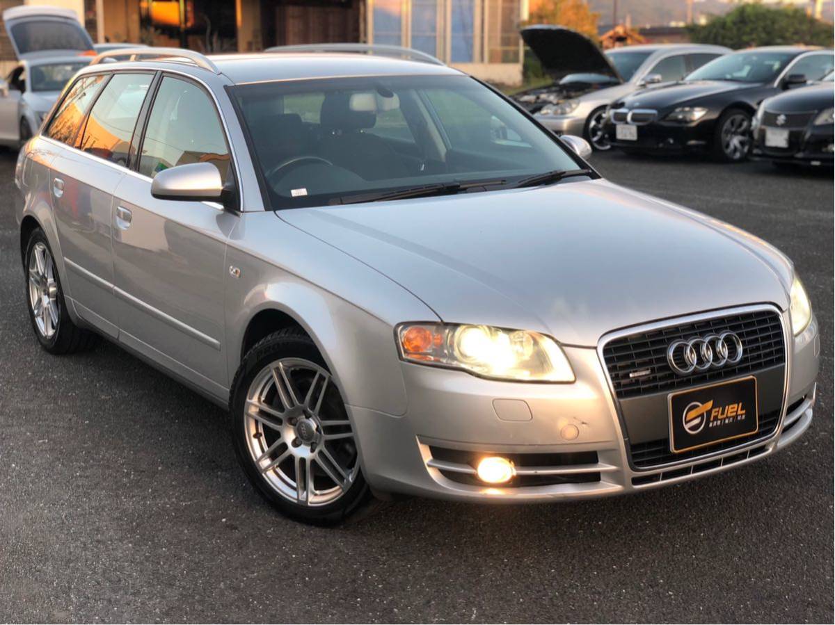 AUDI A4 TFSI QUATTRO* vehicle inspection "shaken" 32 year 2 month *4WD* turbo *HID* power seat *ETC*AAC*17 inch aluminium wheels * manual, written guarantee, spare key 