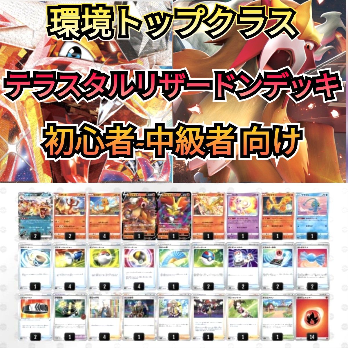 環境トップクラス~ 最新構築デッキ 悪リザデッキ 構築済みデッキ 環境トップクラス~ 最新構築デッキ 悪リザデッキ 構築済みデッキ
