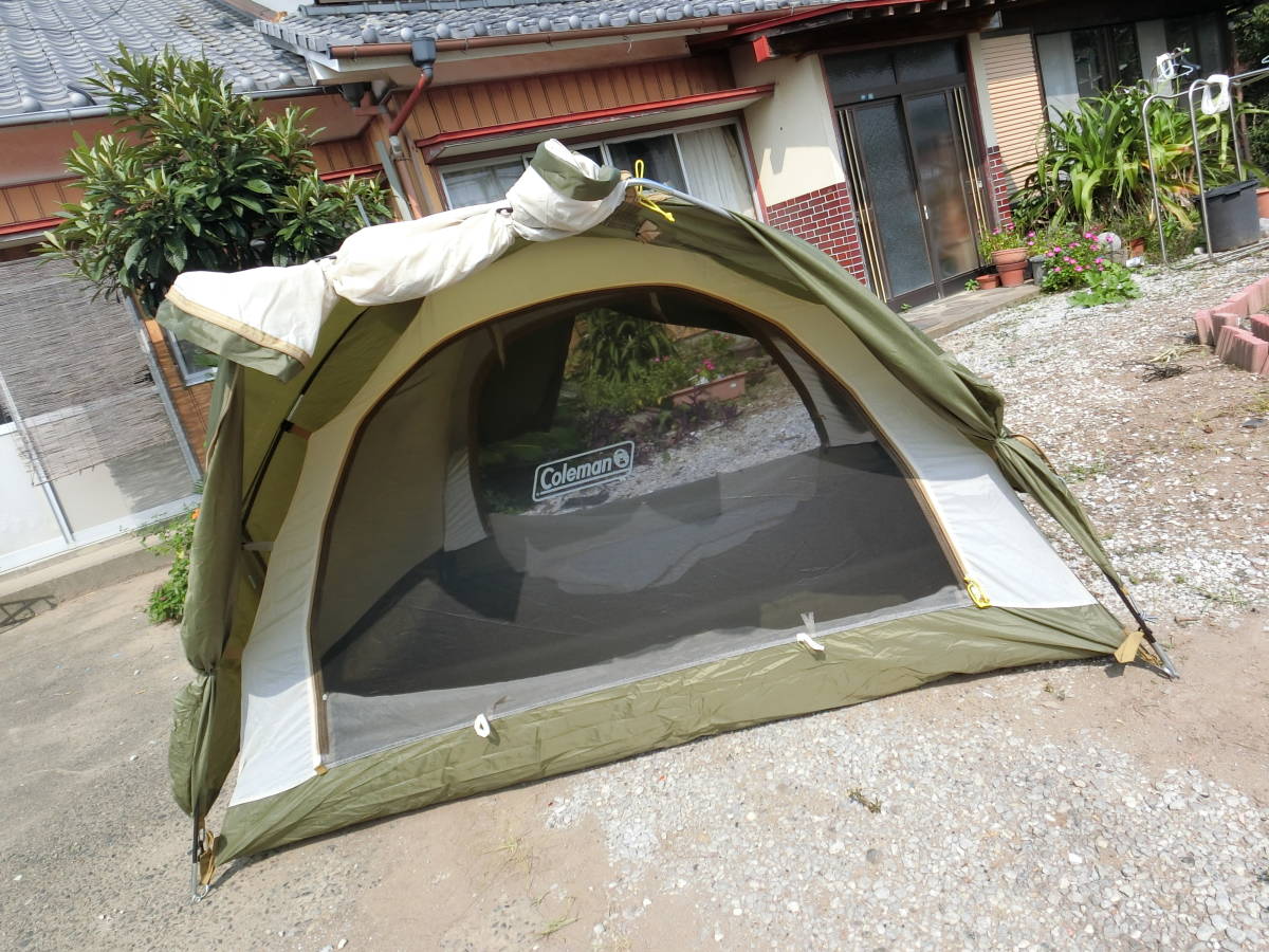 大切な人へのギフト探し 1回だけ使用 コールマンツーリングドームLX