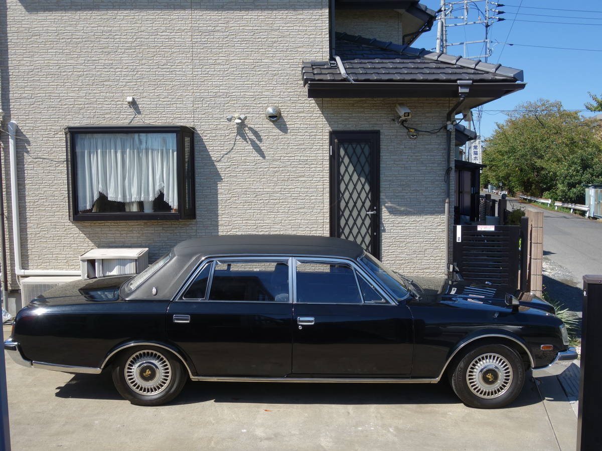  inside exterior super beautiful! quiet.! leather top! long body! latter term model Heisei era 6 year Century VG45 black electric curtain 