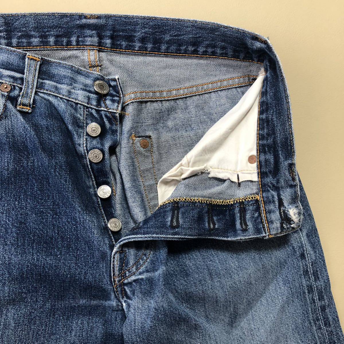 W30米国製 LEVI'S リーバイス501xx 55年復刻 バレンシア323 W30米国製 LEVI'S リーバイス501xx 55年復刻 バレンシア323