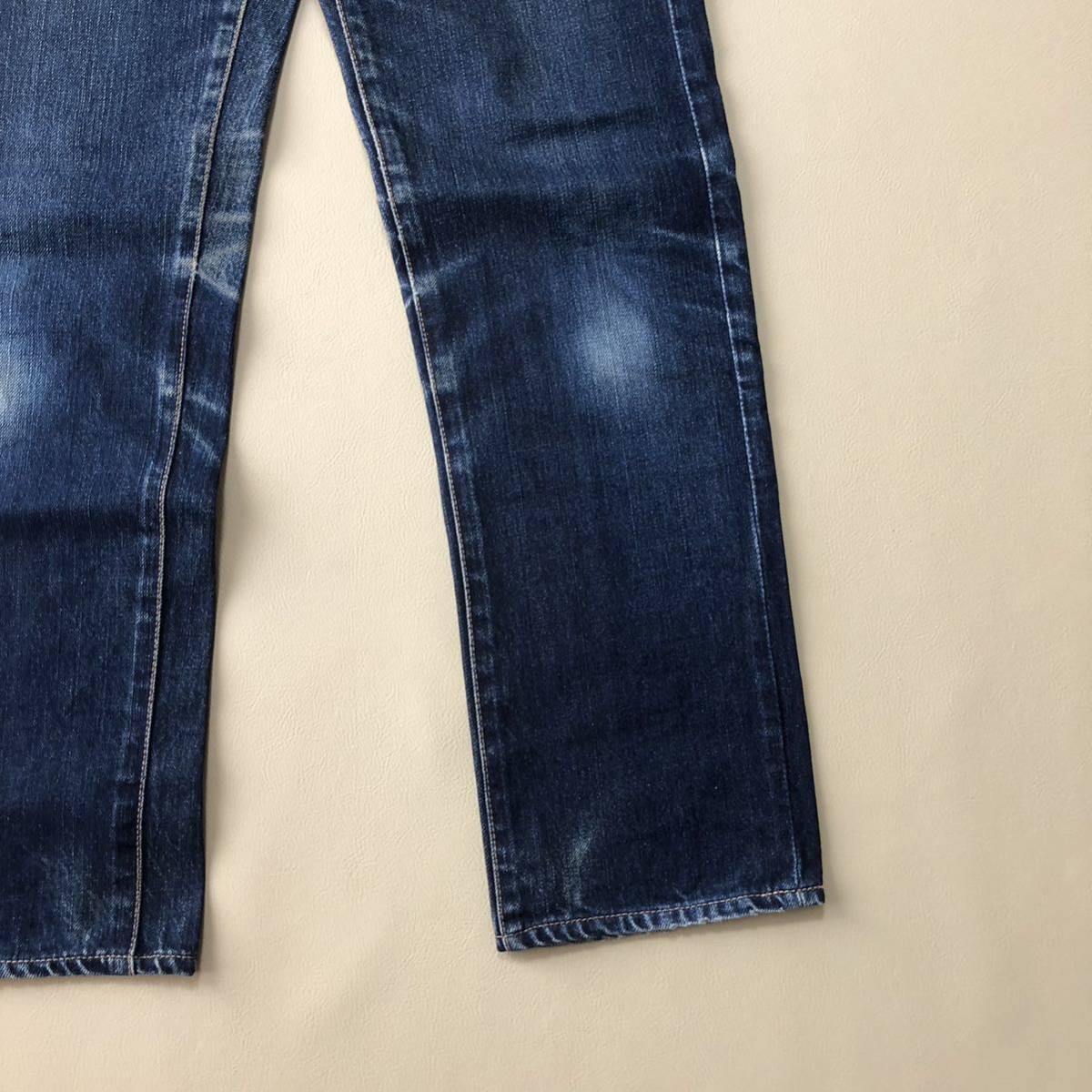 W28 OKURA JEANS オクラジーンズ ストレートデニムパンツ 301 W28 OKURA JEANS オクラジーンズ ストレートデニムパンツ 301