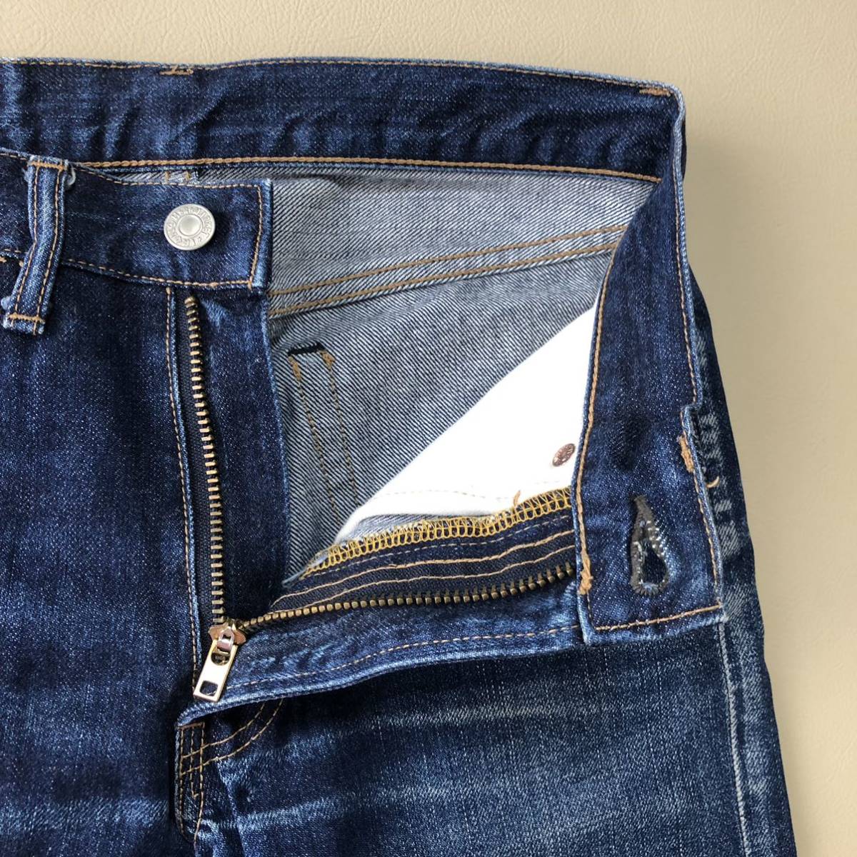 W28 OKURA JEANS オクラジーンズ ストレートデニムパンツ 301 W28 OKURA JEANS オクラジーンズ ストレートデニムパンツ 301