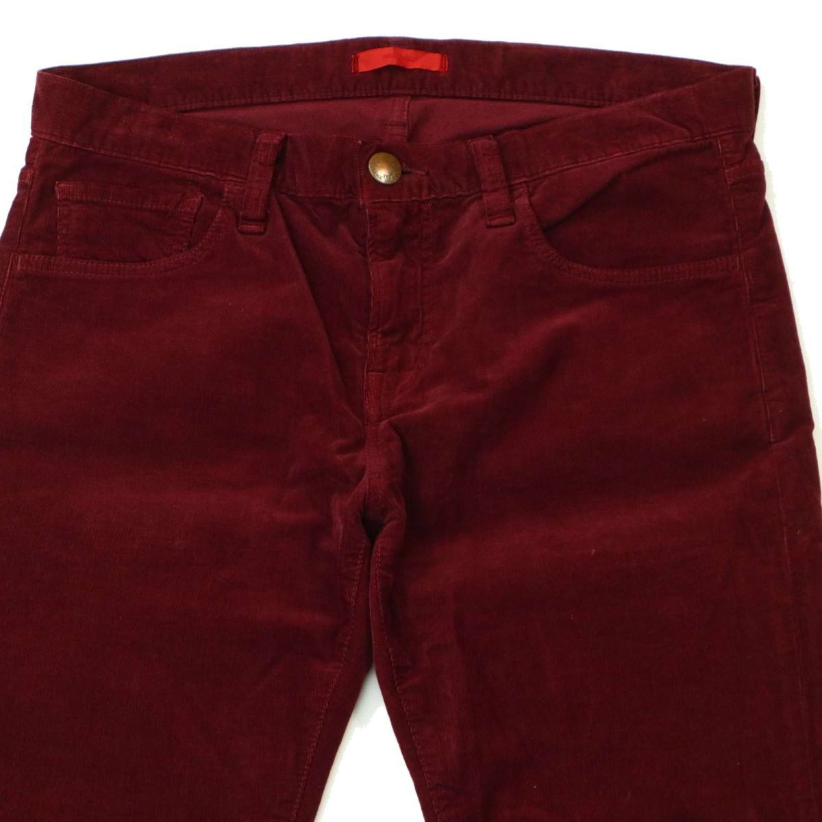 RED CARD レッドカード 30872 細畝 コーデュロイ★ ストレッチ パンツ Sz.32　メンズ 日本製　A3B04413_9#Q_画像4