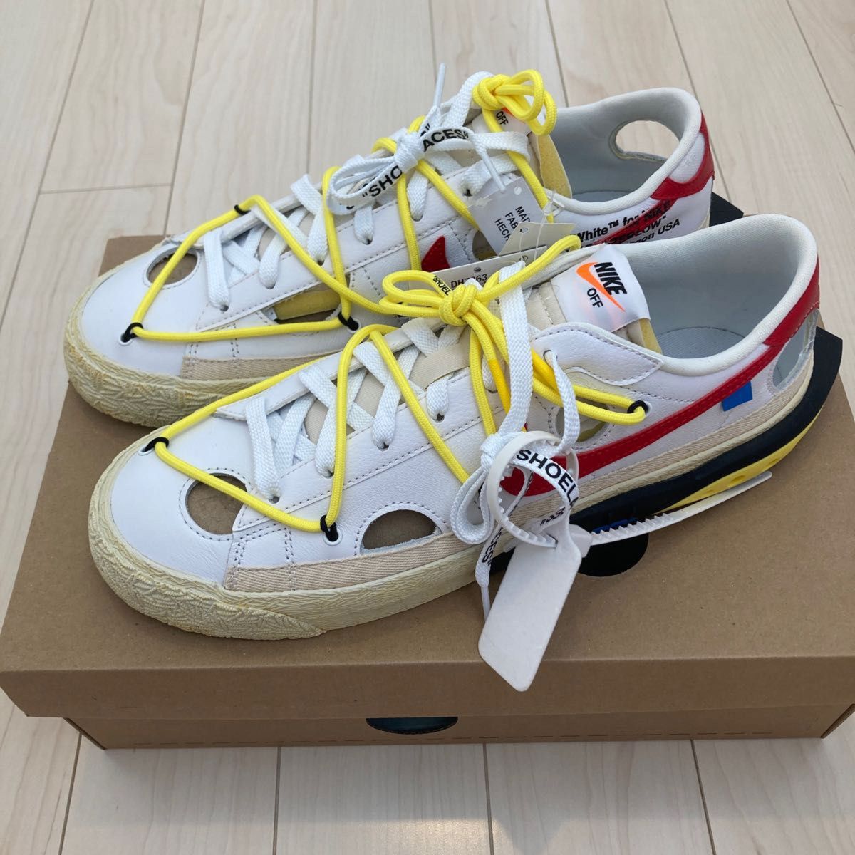 国内正規品　NIKE off-white ブレーザー Low ナイキ オフホワイト 28.5cm OFF-WHITE