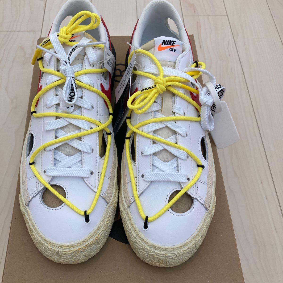 国内正規品　NIKE off-white ブレーザー Low ナイキ オフホワイト 28.5cm OFF-WHITE